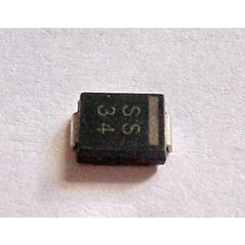SS34 SMA Diodes 1n5822 Free Shipping 100pcs/lot