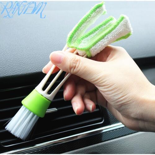 Car styling cleaning Brush tools Accessories for Volkswagen VW Golf 4 6 7 GTI Tiguan Passat B5 B6 B7 CC