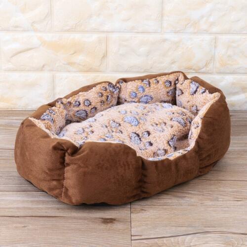 Pet Comfortable Warm Bed Dog Puppy Cat Soft Bed Mat Pet Indoor Cushion Sleep Bed
