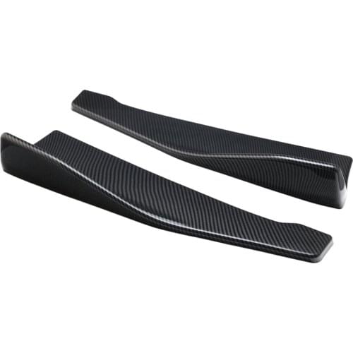 1 Pair Universal Car Side Skirt Rocker Splitters Winglet Shovel