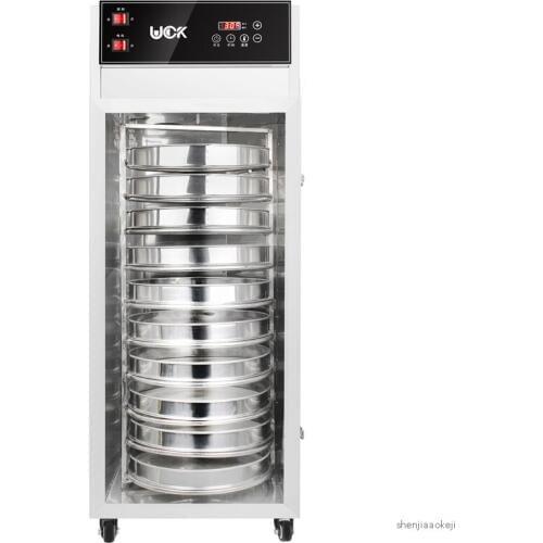 10-layers Food Dehydrator Stainless steel Commercial fruit vegetable dryer for tea/Grains/seafood/herb ect. drying machine 220v