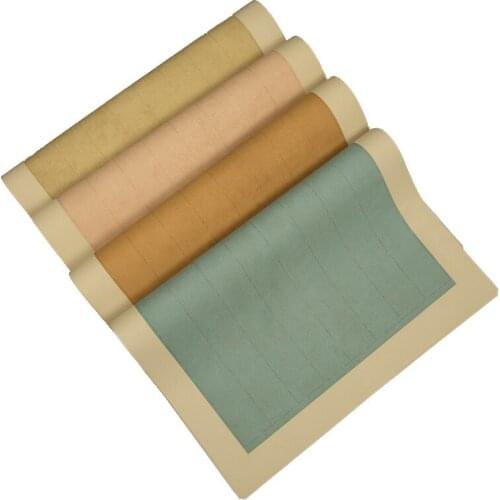 20 Sheets Batik Xuan Paper Thicken Half-Ripe Rice Paper Brush Writing Competition Paper 34*69cm Xuan Paper Stationery