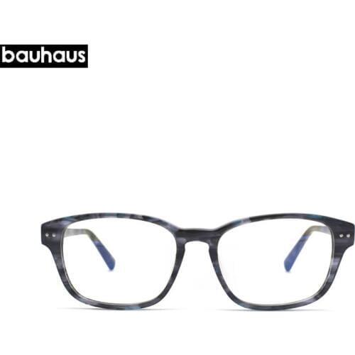 Acetate Men Women Glasses Frame Round Nerd Oversized Fashion Design Eye Glasses Frames