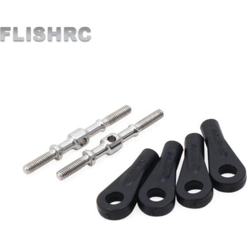 ALZRC - Devil 505 FAST FBL Pros and Cons Pull Rod Set - 31mm D505F10
