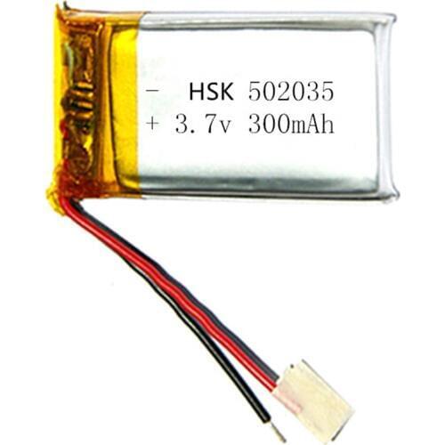 Free shipping by DHL Fedex 100pcs 3.7V lithium polymer battery 052035 502035 mp3 recording pen point reading pen dedicated300mAh