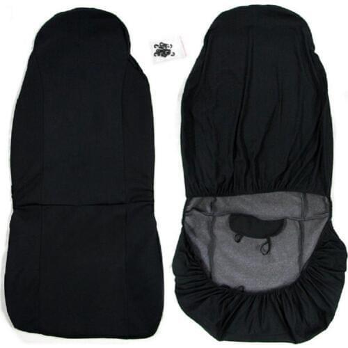 Black Car Single Seat Cover Front Bucket Cushion Mesh In All Season