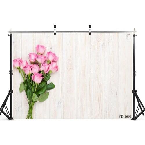 Flower Board Photography Backdrop for Photo Shoot Props Child Kids Baby Toy Pet Vinyl Cloth Photo Background Photo Studio