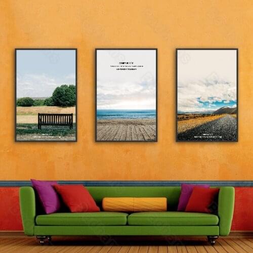 Living Room Decoration Painting Modern Minimalist Sofa Background Wall Painting Bedroom Bedside Canvas Hanging Painting