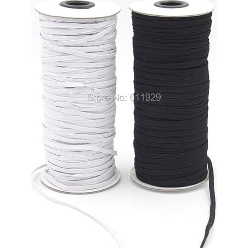 DIY import latex elastic/garment clothing high elastic band white/black width 0.8cm/1cm/1.2cm free shipping