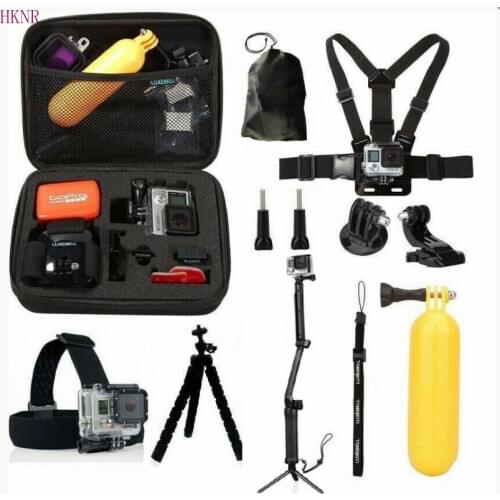 Sports camera accessory kit for GoPro HERO 8 black, new model 8 7 6 5 4 3 SJCAM / Xiaomi Yi EkEN H9R