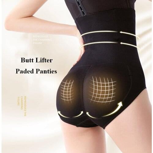 New Seamless Booty Push Up Padded Panties Hip Butt Lifter Hip Enhancer Shorts Women Shapers Short Fake Booty Lift Underwear