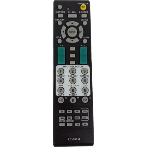 NEW Generic Replacement Remote Control for Onkyo RC-682M AV Receiver TX-SA605 TX-SR605 TX-SA8560 TX-SA605 Replaced RC-681M