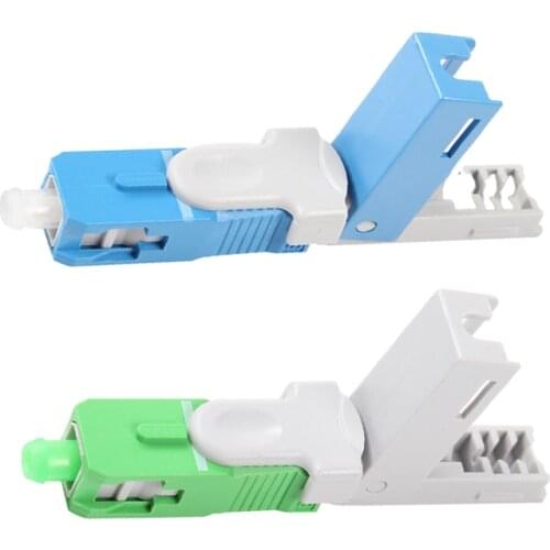 Manufacturing Price Optical Quick Assembly Connector SC APC SC UPC Field Assembly FTTH Fast Connector Rapido Good quality