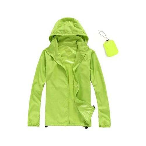 Waterproof Uv Protection Camping Coats Asian 3Xl 2021 Men Women Quick Dry Hiking Jackets Outdoor Sport Skin Dust Coat Thin