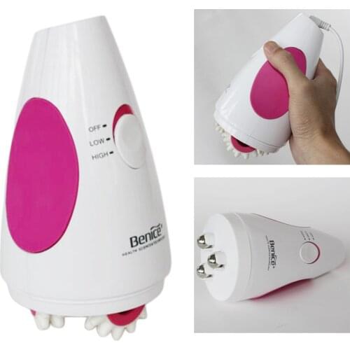 Portable Electric Rotating Mini Massager 3D Roller Fat Burn Massage Machine Handheld Spin Tone Slimming Machine Relax