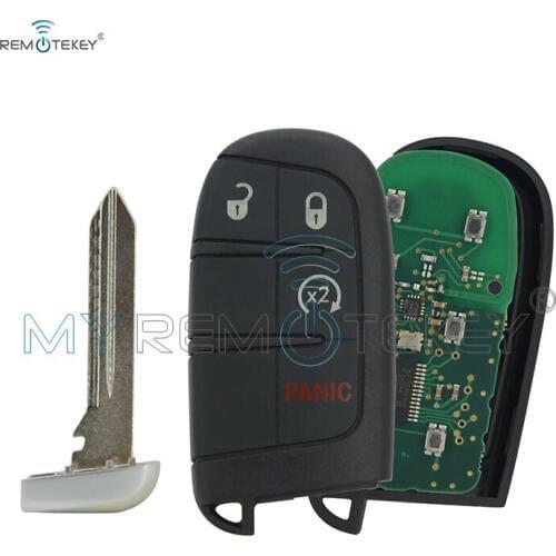 Remtekey M3N-40821302 Smart key 4 button 434Mhz with 46 chip 68143500AA 68143500AB 68143500AC for Jeep Grand Cherokee 2014-2017