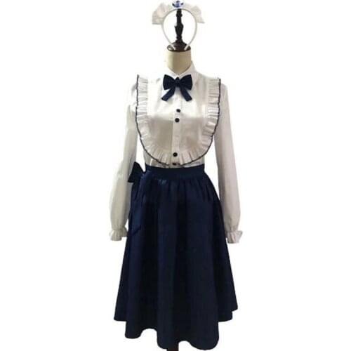 VTuber Hololive Minato Aqua SJ School Uniform Dress Cute Suit Any Size Cosplay Costume