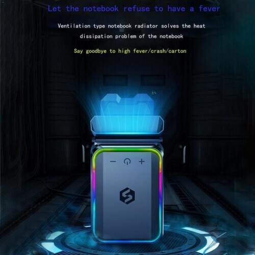 1Pcs Exhaust Rad i Ator Cooler Portable Notebook Laptop Notebook Extracting USB Cooling Cooler Air Fan For 12-17 Inch Exter H9O7