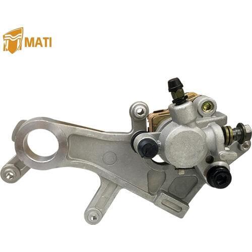 Rear Brake Caliper for ATV Honda CR125R CR250R CRF250R CRF250X CRF450R CRF450X CR 125R 250R CRF 250R 250X 450R 450X with Pads