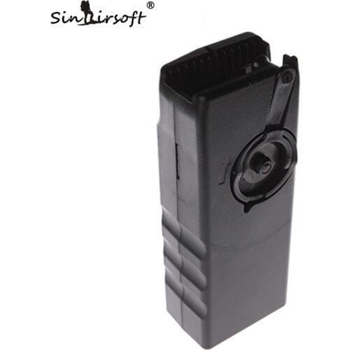 1000rd Plastic BB Speed Loader M4 Hand Crank Military Quick Loader Magazine For Airsoft Paintball shooting hunting Accessories