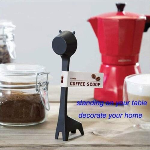 3Pcs Coffee Scoop Giraffe Style Coffee Measuring Spoon for Decorate Your Home Office Kitchen