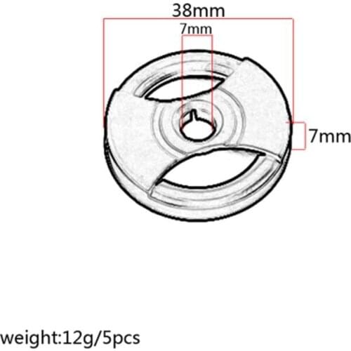 Vinyl Record Adapter 38mm 7in 45RPM Turntable Phonograph Technicas Accessorie