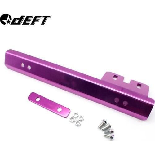 DEFT Aluminum Car Styling Material Easy to Install License Plate Frame Power License Plate Frames Tag Holder for Honda Civic