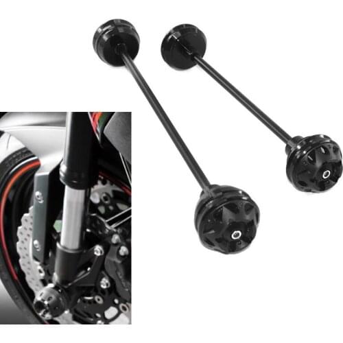 For YAMAHA MT-07 T07 MT 07 FZ-07 FZ07 2014-2021 2020 2019 Motorcycle Front & Rear Wheel Fork Axle Sliders Cap Crash Protector