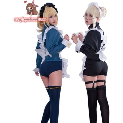 Fate/Grand Order Mysterious Heroine X saber Berserker maid clothes Cosplay Carnaval Costume Halloween Christmas Costume