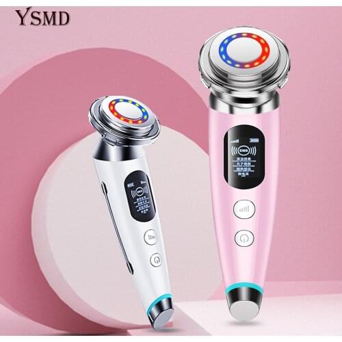 Lon Skin Care Device Face Care Tool Massager LED Beauty Wrinkle Remover Facial Mesotherapy for Essence Makeup Blackhead Remover