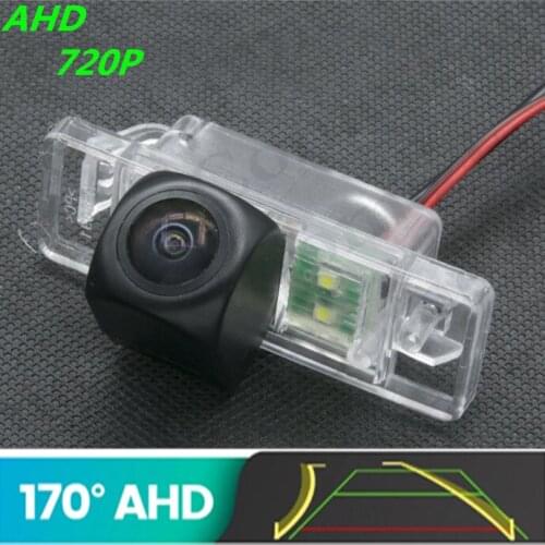 AHD 720P Trajectory Fisheye Car Rear View Camera For Citroen C4 2004 2005 2007 -2018 C5 MK2 2007-2017 Reverse Vehicle Carmera