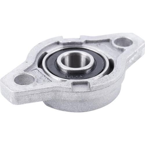 KFL000 Bore Inner 10mm Flange Ball Mounted Pillow Block Bearings