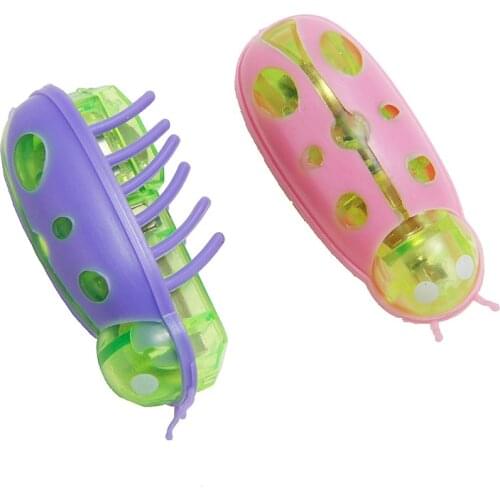 Cat Insect Toy For Small Cats Interactive Toys Funny Cat Escaping Obstacles Automatically Toys Random Color Nano Bug Cat Toys