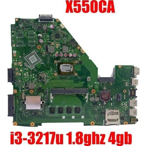 X550CC Laptop motherboard for ASUS X550CA X550CL R510C Y581C X550C original mainboard 4GB-RAM I3/I5/I7 CPU