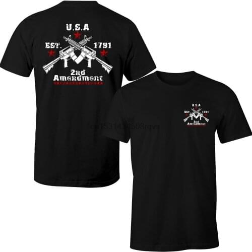 2nd Amendment Gun Rights Established 1791 Mens T Shirt