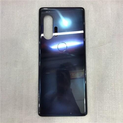 Original Glass Back Battery Cover Rear Door Panel Housing Case Replacement Part For Motorola Moto Edge Plus