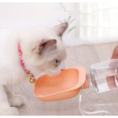 200g Protable Dog Travel Water Bottle Pet Water Bottle Drinking Water Feeder Cat Outdoor Water Bowl Bottle Pet Supplies Products