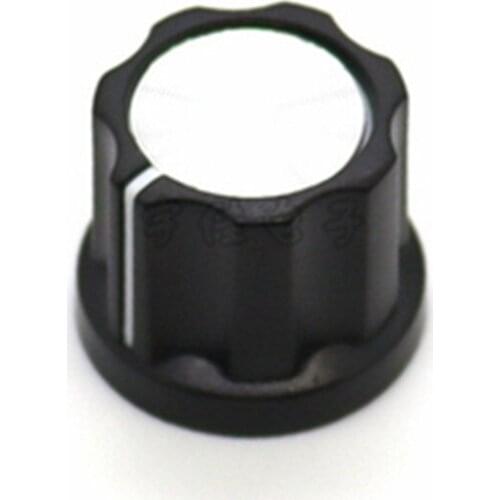 10 Pieces Plastic Flower Shaft Knob Diameter 20mm Height 16mm Potentiometer Encoder Knob Gear Shaped Inner Hole 6mm
