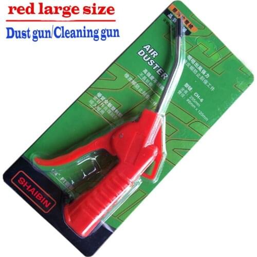 Pneumatic Air Gun Cleaner Plastic Red Clean Spray-Paint-Gun