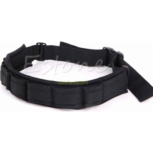 Adjustable Padded Camera Waist Belt Lens Bag Holder Case Pouch Holder Pack Strap Drop Shipping Support