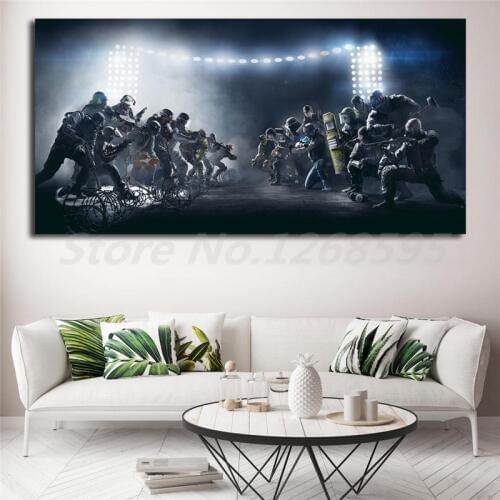 Tom Clancys Rainbow Six Siege On Steam Community Art Canvas Poster Painting Wall Picture Print Artwork Home Bedroom Decoration