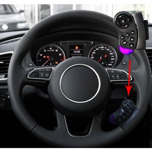 Universal Car Steering Wheel Remote Control Multimedia Player Wireless Control for Car Radio DVD Battery Operated Dropshipping