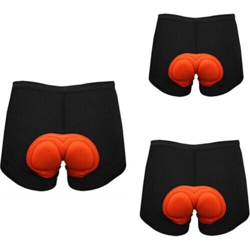Bicycle Cycling Shorts Underwear Sponge Gel Bicycle Pants 3D Padded Bike Mens Sportswear Bicycle Accessories