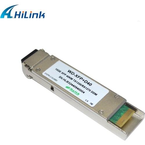 WDM Fiber Optical Transceiver Modules XFP 10G XFP BiDi 40km 1270/1330 Simplex LC