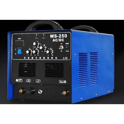 WSE-250 aluminum welding machine special AC and DC 220V argon arc welding / welding machine three in one aluminum alloy welding