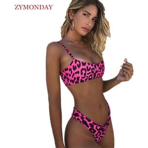 ZYMONDAY Leopard Swimwear