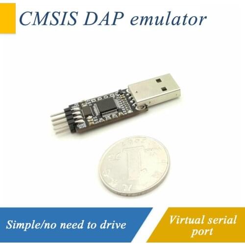 C-M-S-I-S DAP Emulator STM32 Programmer STM32 Downloader Virtual Serial Port Instead of J-link