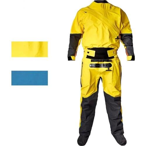 Drysuits For Kayak Scuba Diving 3 Ply Waterproof Breathable Neoprene Fabric Diving Suit Mens Professional Clothes