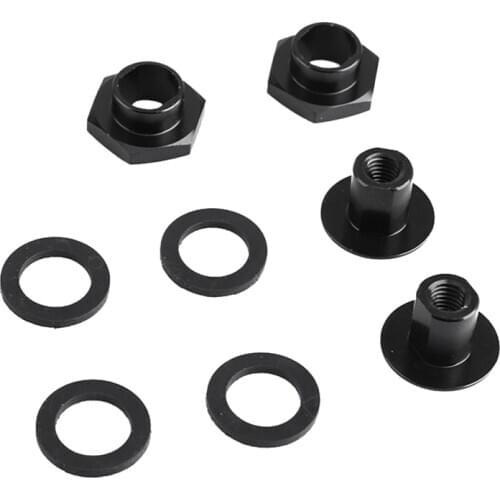 Rear Glass Strut Hardware Kit Black Fit for Honda Civic 3Dr Hatchback 1992-1995 CRV EG6