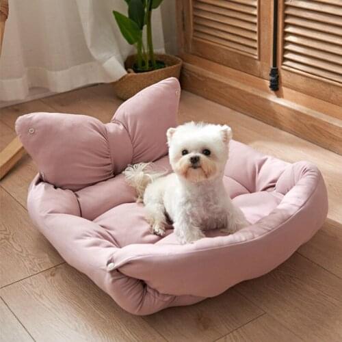 Soft Pet Dog Beds Kennel Large Dog Bed Cushion Warm Comfortable Sleeping Mat Sofa Washable Puppy Supplies Peluche Pour Chien